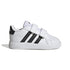 Sneakers primi passi bianche da bambino con strisce a contrasto adidas Grand Court 2.0 Cf, Brand, SKU s334000157, Immagine 0